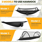Chihee Ultra-Light Travel Camping Hammock Pop-up Net Hammock 660lbs Load - Image 4