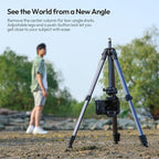 ULANZI Ombra ⅡCamera Tripod 61.5 Inch, 360° Ball Head Travel Tripod Stand - Image 8