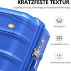 24 Inch Luggage with Spinner Wheels, Hard Shell Suitcase, Lightweight PP - Image 3