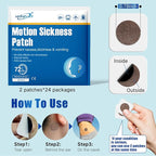 48ct Motion Sickness Patches – Sea Sickness Patches - Image 3