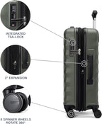 Travelpro Maxlite Air V2 Hardside Expandable Carry on Luggage, 8 Spinner Wheels - Image 4