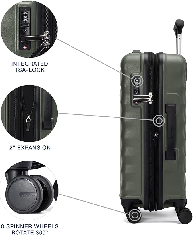 Travelpro Maxlite Air V2 Hardside Expandable Carry on Luggage, 8 Spinner Wheels - Image 4