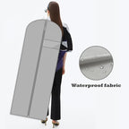 Dress Bags for Gowns Long, Suit Bag Cover for Storage and Travel - Image 6
