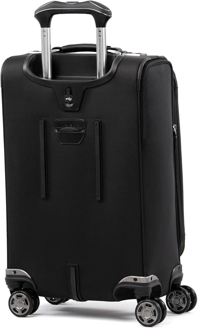 Travelpro Platinum Elite Softside Expandable Carry on Luggage, 8 Wheel Spinner - Image 7