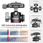 Portable Desktop Mini Tripod PICTRON MT-24 Compact Camera Tripod Aluminum Alloy - Image 3