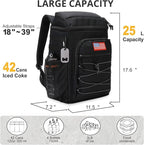 Tactical Backpack Cooler, 25L Cooler Backpack Insulated Leak-Proof, Heavy Duty - Image 3