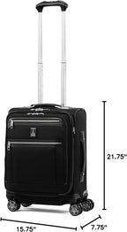 Travelpro Platinum Elite Softside Expandable Carry on Luggage, 8 Wheel Spinner - Image 11