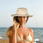 Sun Hats for Men Women Boonie Hat Foldable Fishing Hat UPF 50+ Bucket Hat for - Image 4