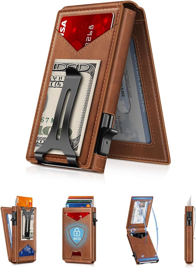 Wallet for Men RFID Wallet by GHUKY