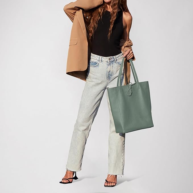Italian Calf Leather Tote for Women - Image 6