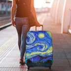 Vincent Van Gogh Starry Sky Night Luggage Cover Washable Suitcase Protector - Image 8