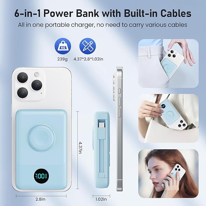 Magnetic Portable Charger for iPhone - Image 7