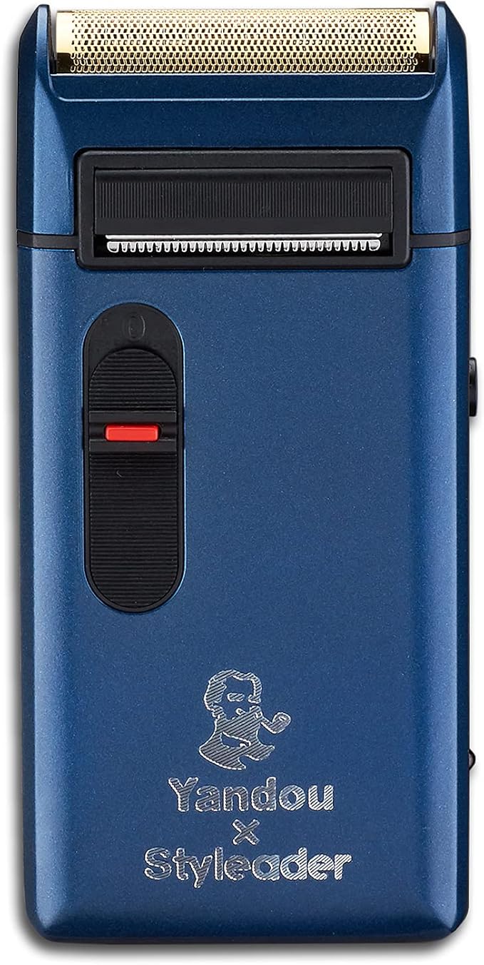 Retro Electric Razor for Men, Rechargeable Mens Gold Foil Shavers, Travel - Image 8