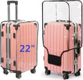 Clear PVC Suitcase Cover by FABULWAY