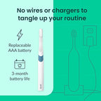 Quip Plastic Sonic Toothbrush, Electric Toothbrush - Image 4