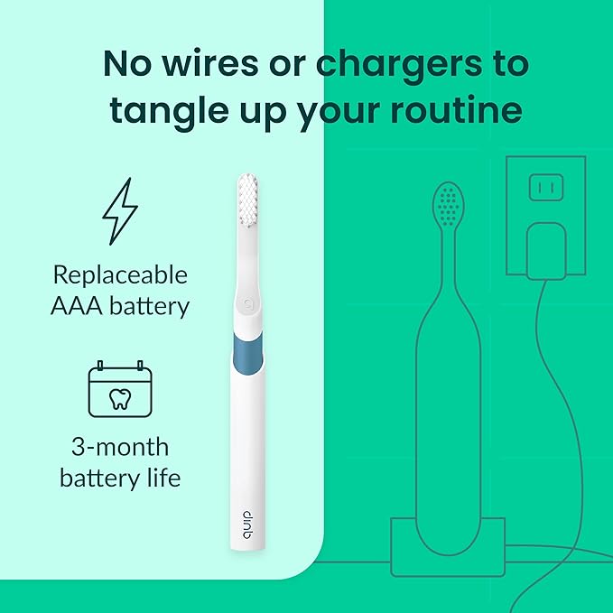 Quip Plastic Sonic Toothbrush, Electric Toothbrush - Image 4
