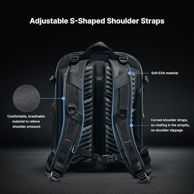 UURig ULANZI BP09 Traker Camera Backpack • 22L • Versatile Camera Travel Bag • - Image 8
