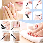 Manicure Pedicure Kit Nail Clippers Set Fingernails & Toenails Vibrissac - Image 5
