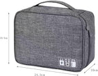 Cable Organizer bag for women or men, Electronic Accessories Carry Case - Image 3