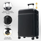 Merax Luggage Sets, Durable Hardshell 3 Piece Suitcase - Image 4