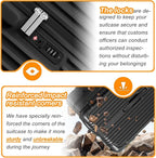Krute Luggage Sets 2 Pieces PC+ABS Hardshell Suitcase - Image 3