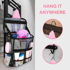 Mesh Shower Caddy, Portable HangingTravel Toiletry Bag Dorm Room Essentials - Image 5