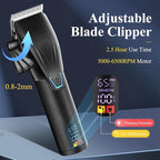 Professional Hair Clippers & Hair Trimmer & Foil Shaver Kit for Men, Beard Trimmer Clippers and Trimmers Set, Cordless Mens Hair Clippers for Hair Cutting, Grooming, Face, Family, Barber