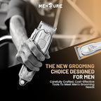 Mensure Hair Clippers for Men, Home Haircut Kit with Scissors, Comb & Guide Combs, Cordless Hair Trimmer Set for Family Use