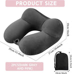 Sintuff 2 Pack Inflatable Travel Pillow - Image 2