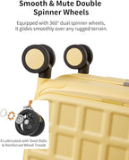 aji Expandable Top Opening 26 Inch Checked Luggage - Image 8