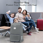 Stroller Bag for Airplane, Stroller Travel Bag Compatible - Image 7
