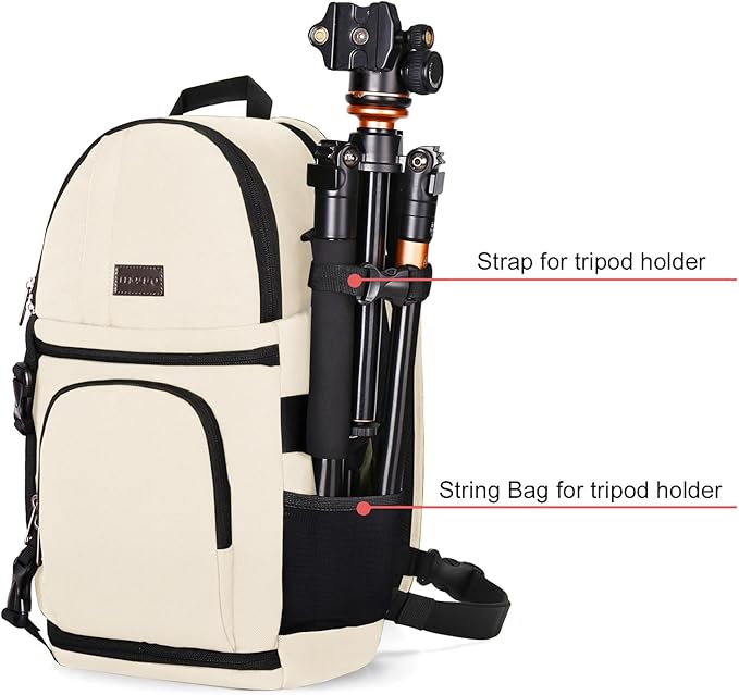 MOSISO Camera Sling Bag, DSLR/SLR/Mirrorless Camera Backpack Case Shockproof - Image 3