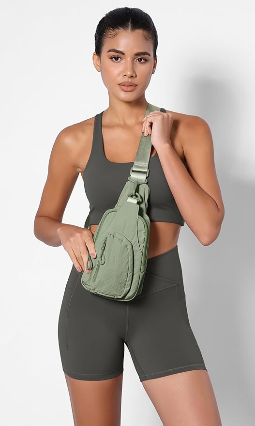 ODODOS Daily Sling Bag with Adjustable Straps Crossbody Chest Bag Lightweight - Image 2