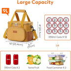 Lifewit Medium Lunch Bag Insulated Lunch Box Soft Cooler Cooling Tote - Image 4