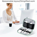 Electronics Organizer Bag, Portable Cable Organizer Case Travel Electronic - Image 6