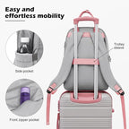 LONG VACATION 3 Piece Carry On Luggage 20 Inch Suitcase - Image 5