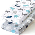 BROLEX Changing Pad Covers for Baby: Boy Girls Ultra Stretchy Soft 2 Pack Space by BROLEX