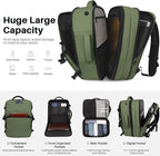 Travel Backpack Carry On Flight Approved, Lightweight Large Travel Backpack - Image 4