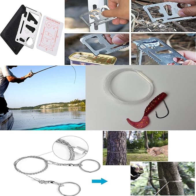 Outdoor Camping Survival Gear and Equipment, Survival Kits Fishing Hunting - Image 7