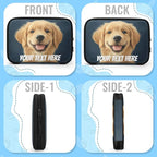 Custom Electronics Organizer Travel Case Customize Personalized Text Image - Image 6