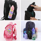 Collapsible Water Bottle for Adults, Reusable Silicone Foldable Water Bottles - Image 7