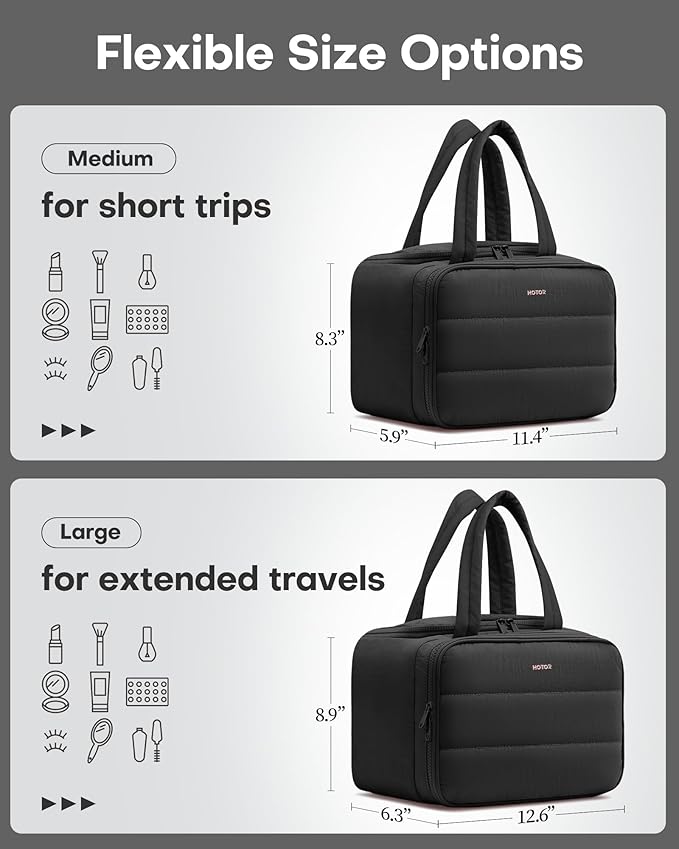 HOTOR Travel Toiletry Bag - Image 6