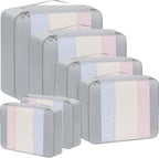 BAGAIL 6 Set/8 Set/10 Set Packing Cubes Various Sizes Packing Organizer by BAGAIL