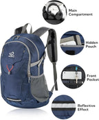 WATERFLY Lightweight Packable Hiking Backpack: 30L Foldable Travel Daypack - Image 3