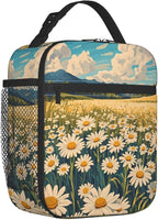 Daisy Flower Lunch Box for Kids Aldults, Nature Floral Reusable Thermal - Image 2