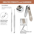 FAMILIFE Manicure Set, Nail Clippers Pedicure Tool, Nail Kit - Image 6