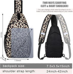 Crossbody Bags for Women Men Trendy Sling Bag Bakpack Casual Chest Bag - Image 2