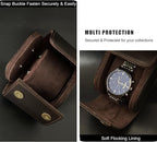 Longjet Watch Roll Travel Case for Men Portable Watches Organizer Box - Image 5