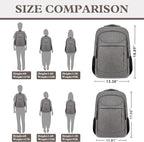 Travel Backpack, Large Travel Backpack, 17 Inch Laptop Bag, Water Resistant - Image 7