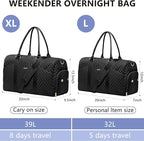 Weekender Travel Duffle Bag for Women - Image 3